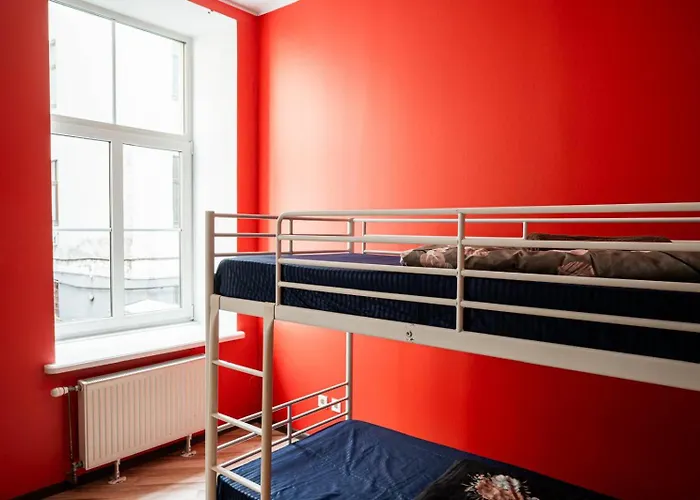 ホステル Hedgehogs Backpackers リガ